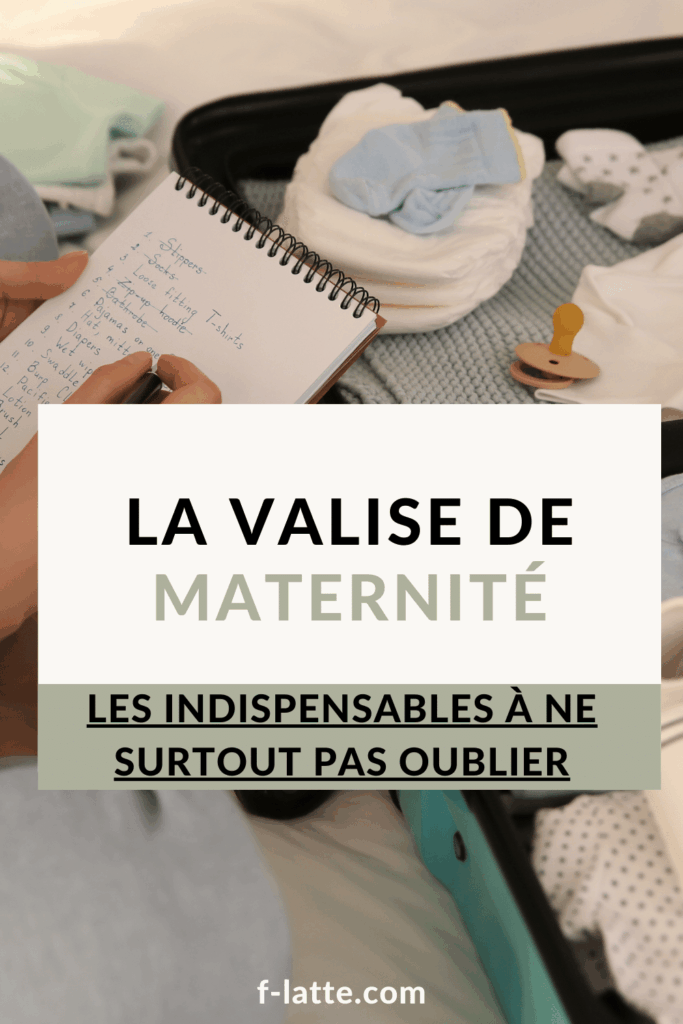 La valise de maternité : les indispensables à ne surtout pas oublier