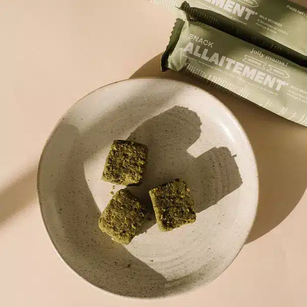 Mes 3 snacks d'allaitement favoris de la marque Jolly Mama
