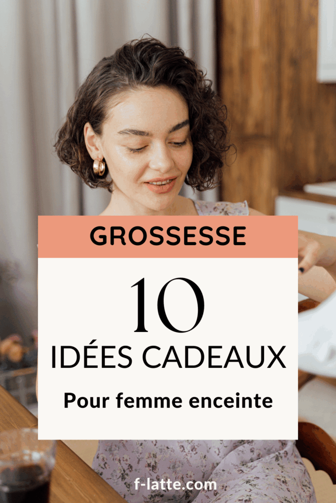 Idée cadeau pour femme enceinte