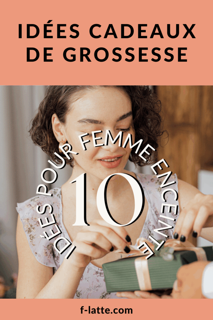 Idée cadeau pour femme enceinte