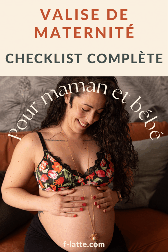 F’Latté : Valise de maternité : la checklist complète pour maman et bébé