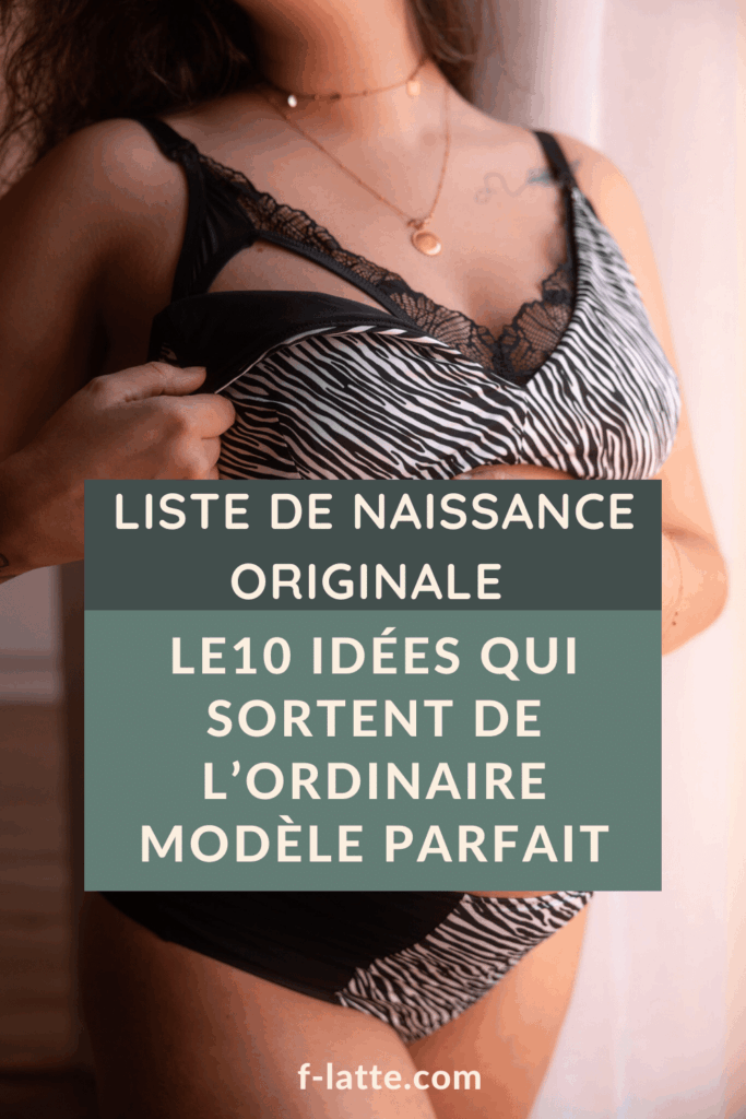 F’Latté : Liste de naissance originale : 10 idées qui sortent de l’ordinaire